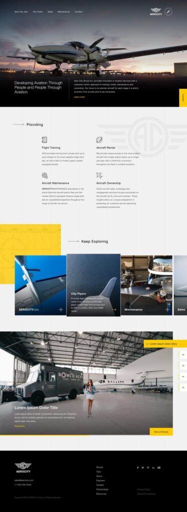 Aero City Group- DIGITECH Web Design