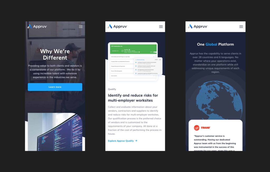 Appruv - Our SEO Clients