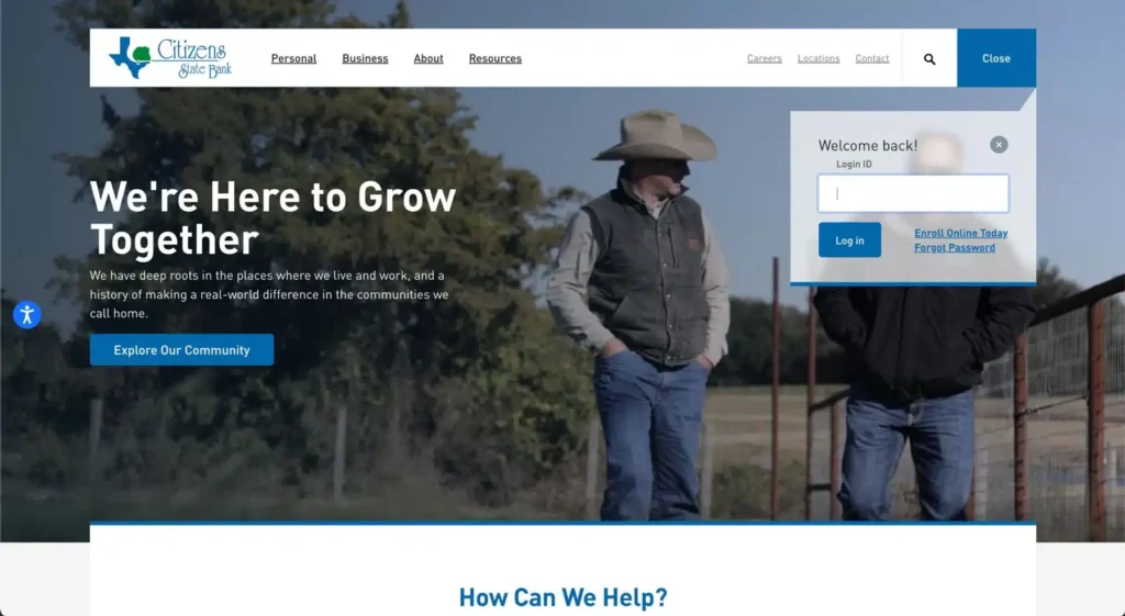 Citizen State Bank - Digitech SEO Client