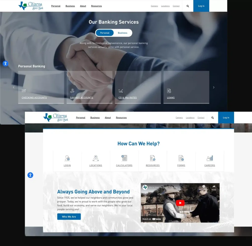 Citizens State Bank - SEO Work