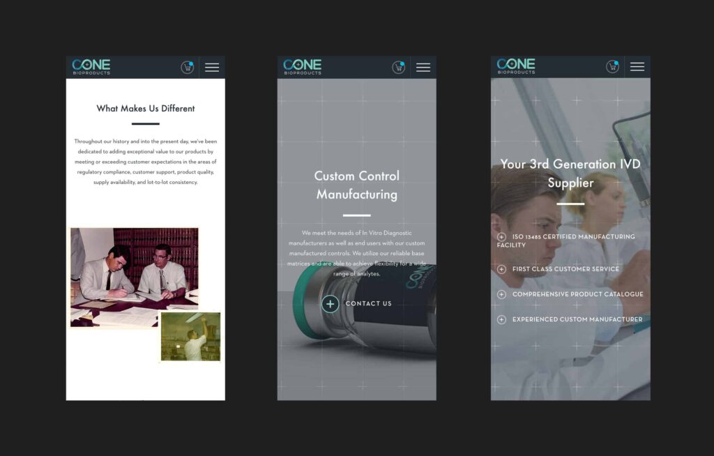 Cone Bio Products Case Study Pictures