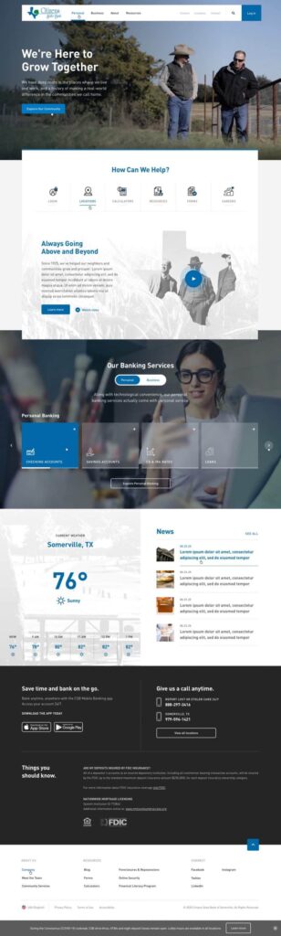 Citizens State Bank - DIGITECH Web Design