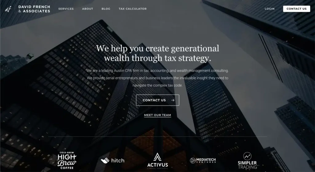 Austin SEO Agency Case Study - David French & Associates