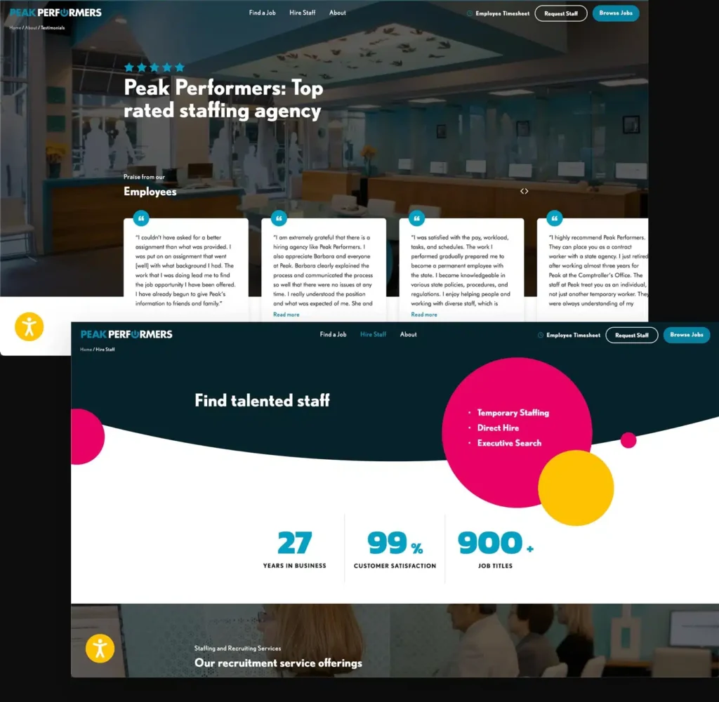Peak Performance - Digitech SEO Client