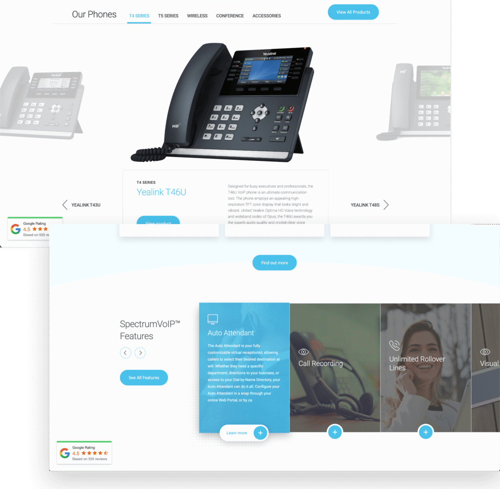 Spectrum VOIP - SEO Case Study